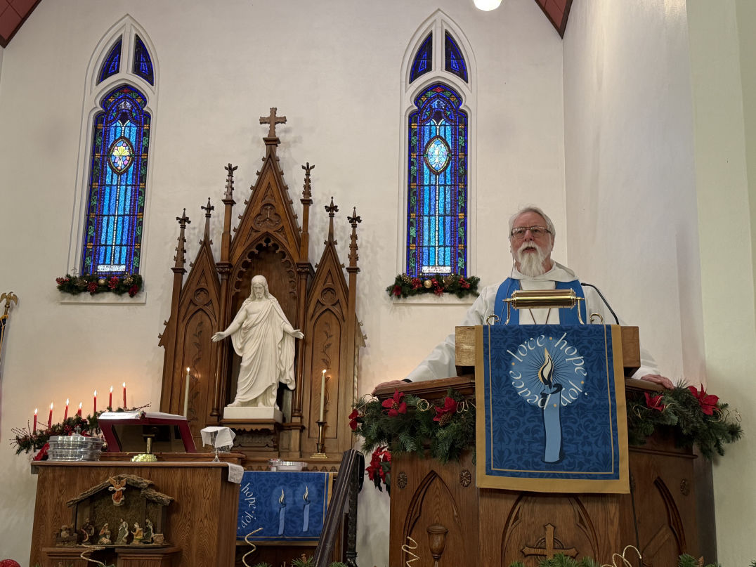 Wallingford Lutheran Church Iowa ELCA Pastor John Wolf Morphew Photo